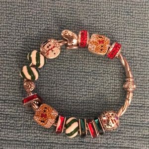 Brighton Christmas charms and bracelet. NWOT